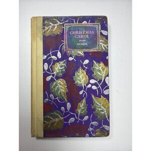 A Christmas Carol By Charles Dickens Hardcover Grosset & Dunlap Vintage Edition